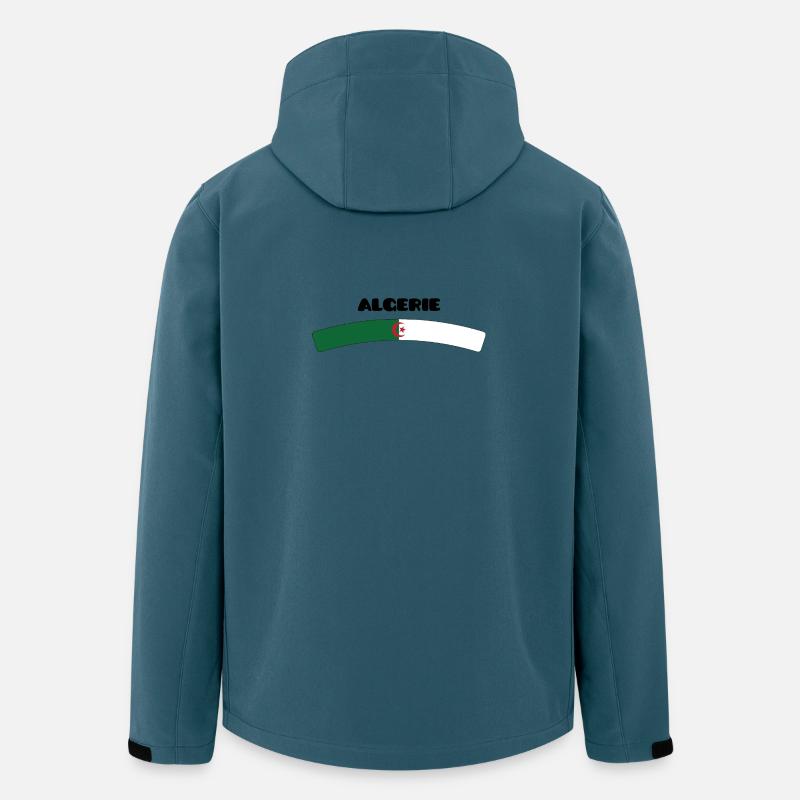 Algerische Flagge - Recycelte Männer Softshell-Jacke von Stanley/Stella - Dunkles Petrol