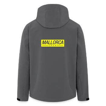 Mallorca 2026 Mallorca Holiday - Men’s Recycled Softshell Jacket by Stanley/Stella - stargazer - Back - AI Model Male 185 light (185cm)