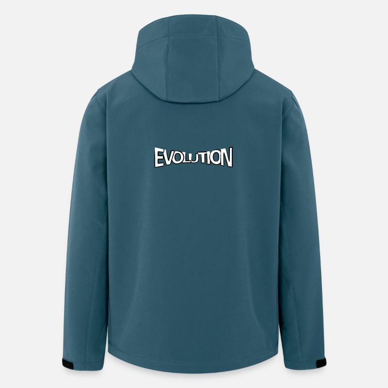 Evolution claim - Recycelte Männer Softshell-Jacke von Stanley/Stella - Dunkles Petrol