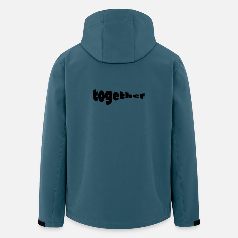 ensemble - Veste softshell homme en polyester recyclé Stanley/Stella - bleu pétrole foncé