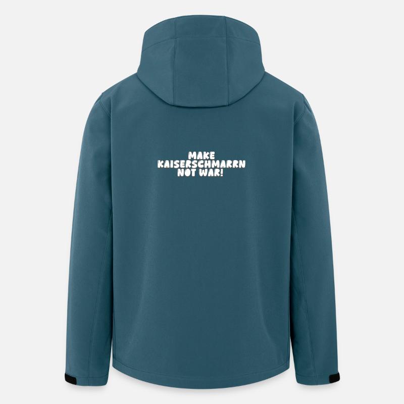 Make Kaiserschmarrn Not War! - Recycelte Männer Softshell-Jacke von Stanley/Stella - Dunkles Petrol