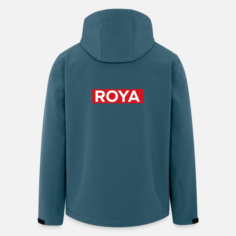 Roya - Recycelte Männer Softshell-Jacke von Stanley/Stella - Dunkles Petrol
