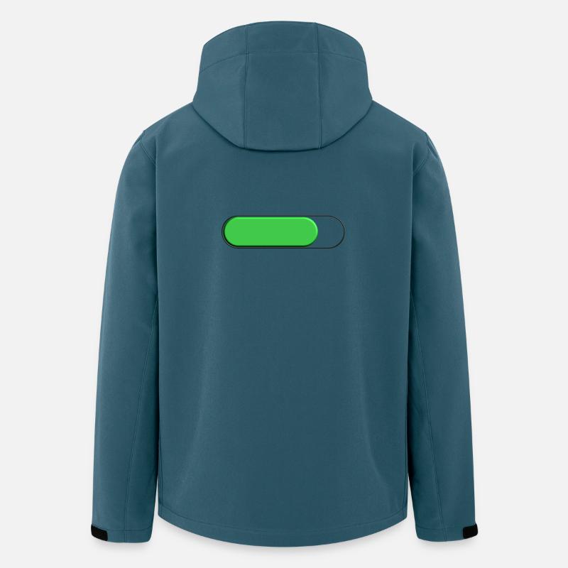 Petite Verte gauge (loading) - Men’s Recycled Softshell Jacket by Stanley/Stella - stargazer