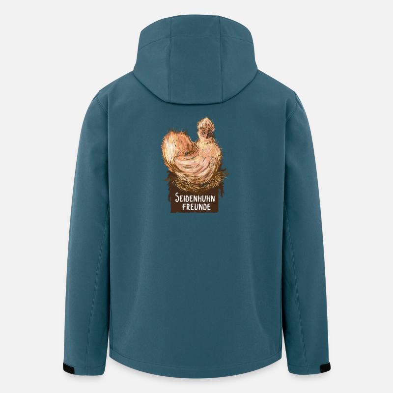 seidenhuhn - Recycelte Männer Softshell-Jacke von Stanley/Stella - Dunkles Petrol