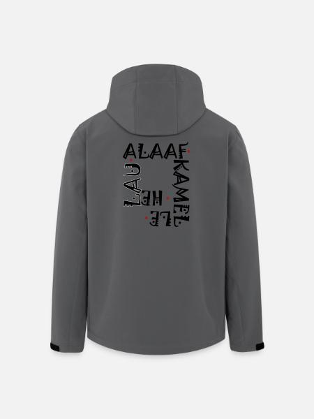 Karneval im Schriftzug - Recycelte Männer Softshell-Jacke von Stanley/Stella - Dunkles Petrol