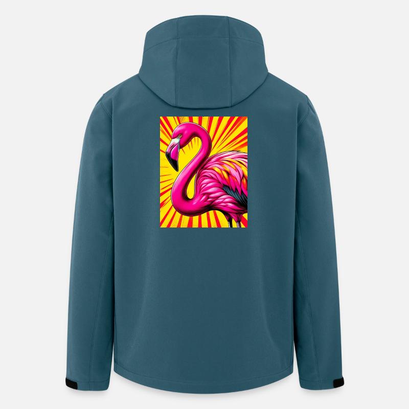 flamingo - Men’s Recycled Softshell Jacket by Stanley/Stella - stargazer