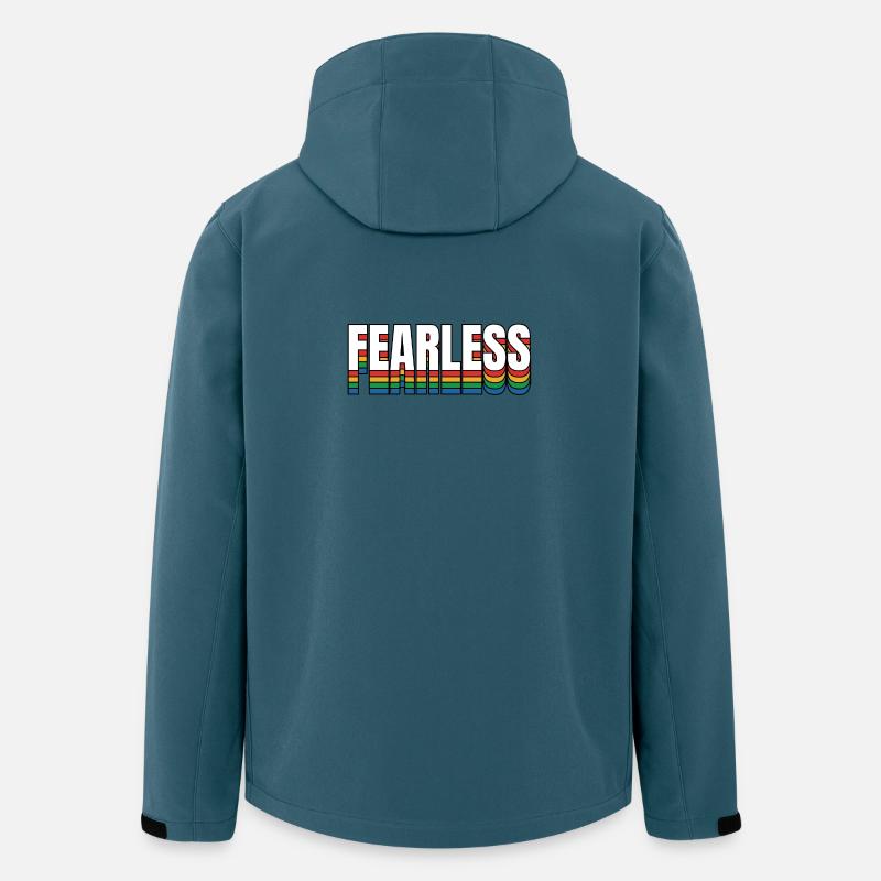 Fearless - Recycelte Männer Softshell-Jacke von Stanley/Stella - Dunkles Petrol