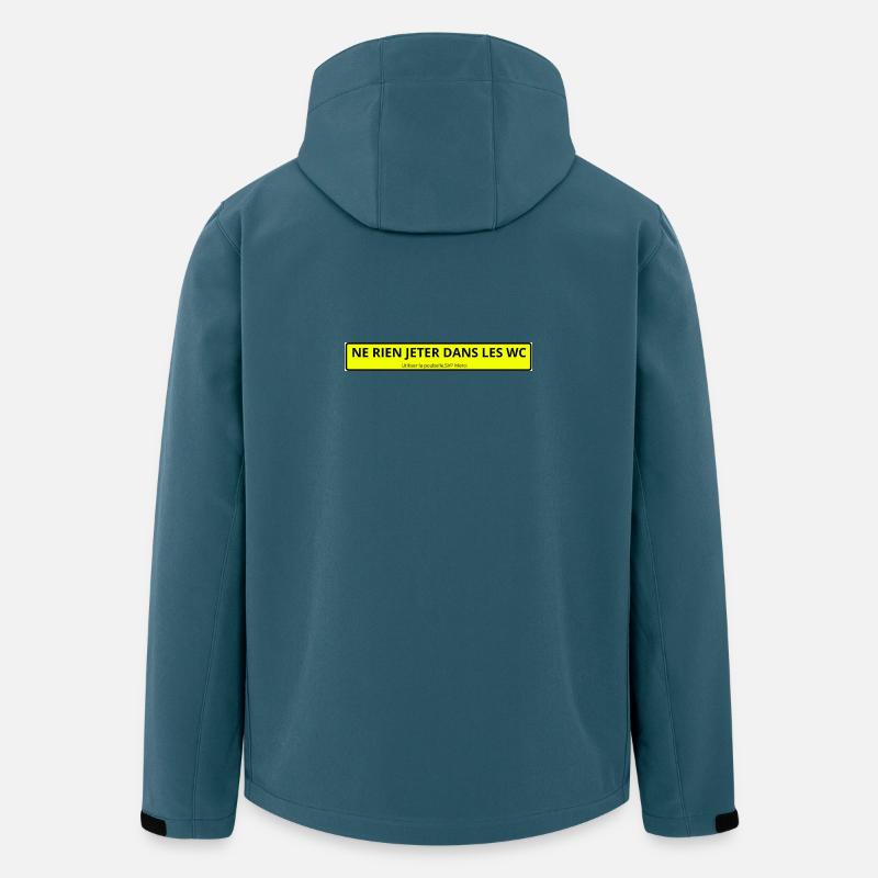 Werfen Sie nichts weg - Recycelte Männer Softshell-Jacke von Stanley/Stella - Dunkles Petrol
