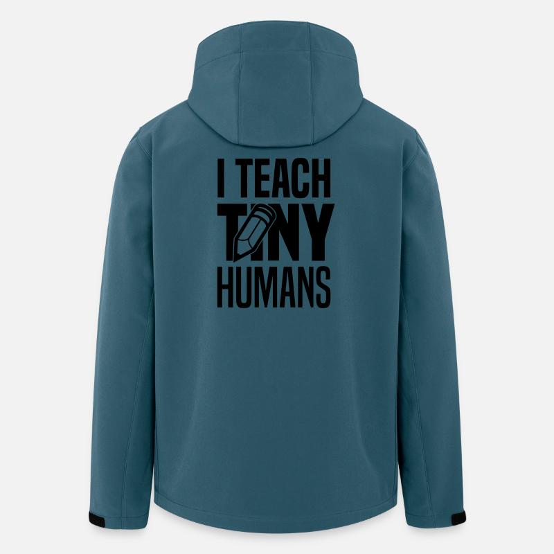I teach tiny humans - Men’s Recycled Softshell Jacket by Stanley/Stella - stargazer