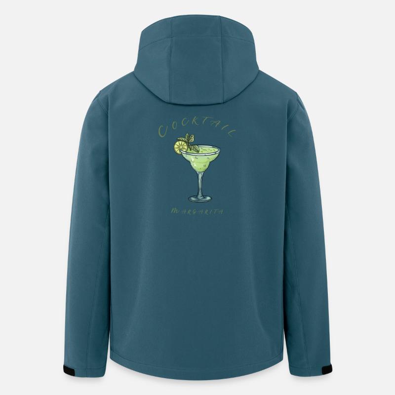 Cocktail Margarita - Recycelte Männer Softshell-Jacke von Stanley/Stella - Dunkles Petrol