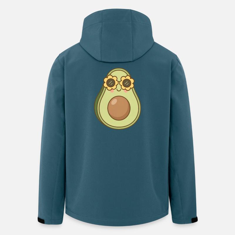 Avocado - Recycelte Männer Softshell-Jacke von Stanley/Stella - Dunkles Petrol