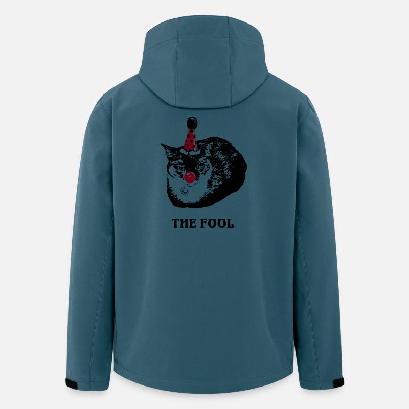 DER NARR - Recycelte Männer Softshell-Jacke von Stanley/Stella - Dunkles Petrol