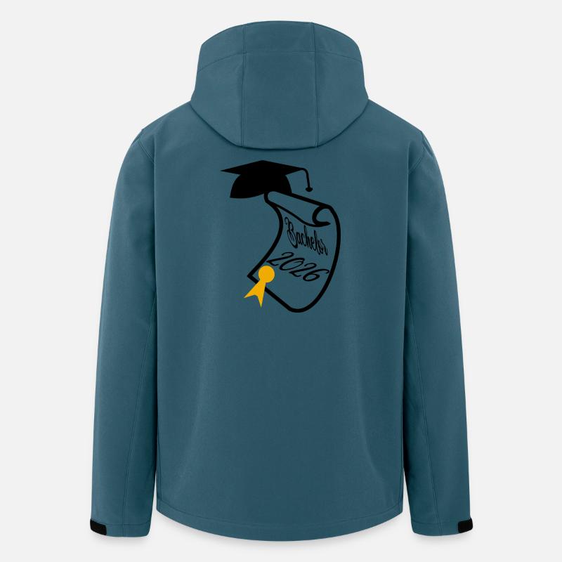 Bachelor 2026 - Recycelte Männer Softshell-Jacke von Stanley/Stella - Dunkles Petrol