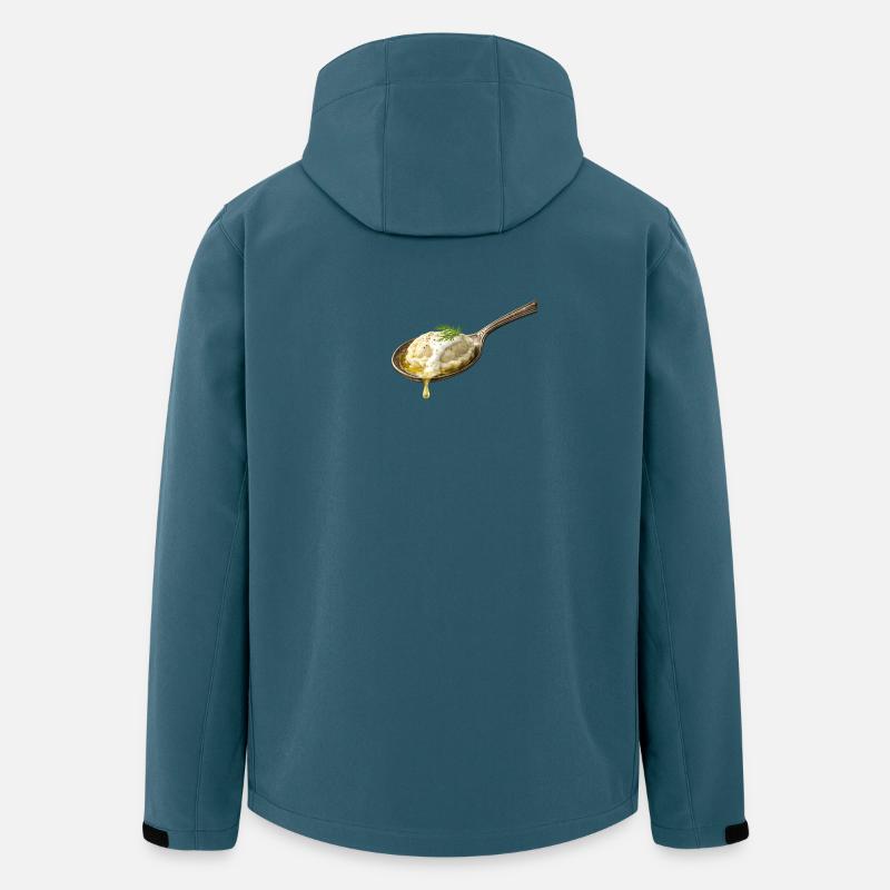 Pelmeni - Recycelte Männer Softshell-Jacke von Stanley/Stella - Dunkles Petrol
