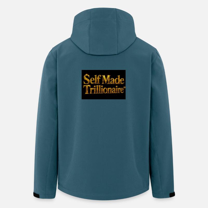 Self Made Billionaire - Men’s Recycled Softshell Jacket by Stanley/Stella - stargazer