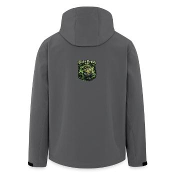 Rebelles - Veste softshell homme en polyester recyclé Stanley/Stella - bleu pétrole foncé - Dos - AI Model Male 185 light (185cm)
