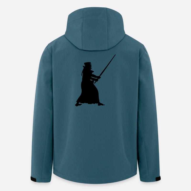 Kendo - Recycelte Männer Softshell-Jacke von Stanley/Stella - Dunkles Petrol