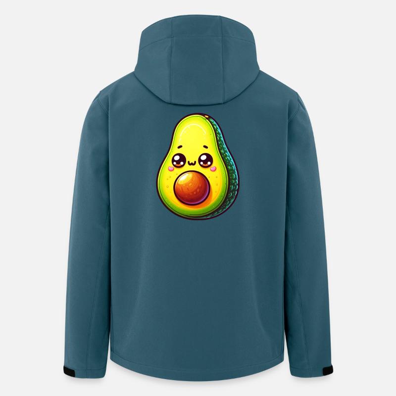 Avocado - Recycelte Männer Softshell-Jacke von Stanley/Stella - Dunkles Petrol