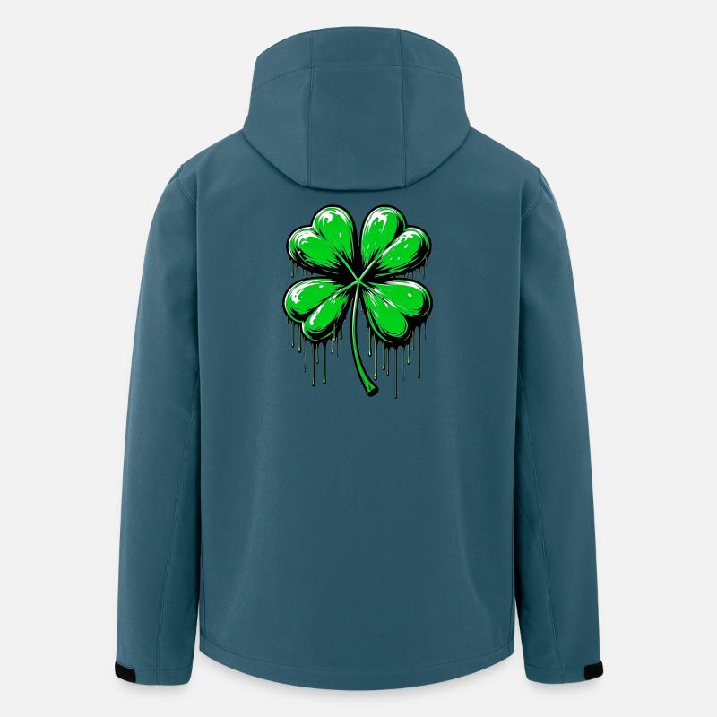 Four-leaf clover - Men’s Recycled Softshell Jacket by Stanley/Stella - stargazer