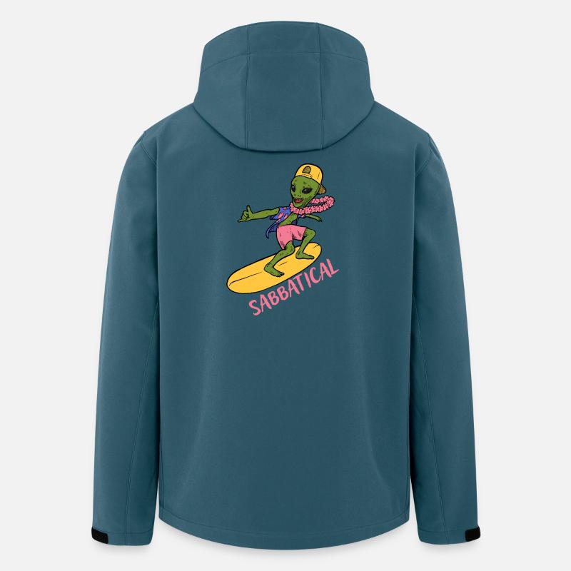 Sabbatical - Recycelte Männer Softshell-Jacke von Stanley/Stella - Dunkles Petrol