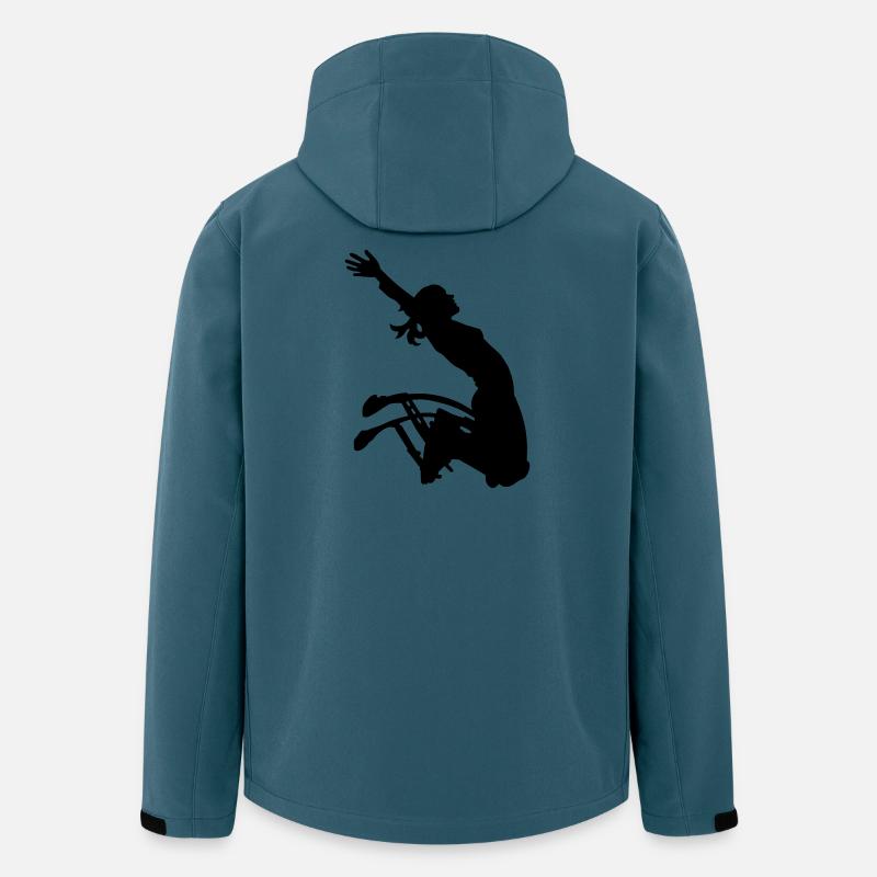 Sprung - Recycelte Männer Softshell-Jacke Discoverer von Stanley/Stella - Dunkles Petrol