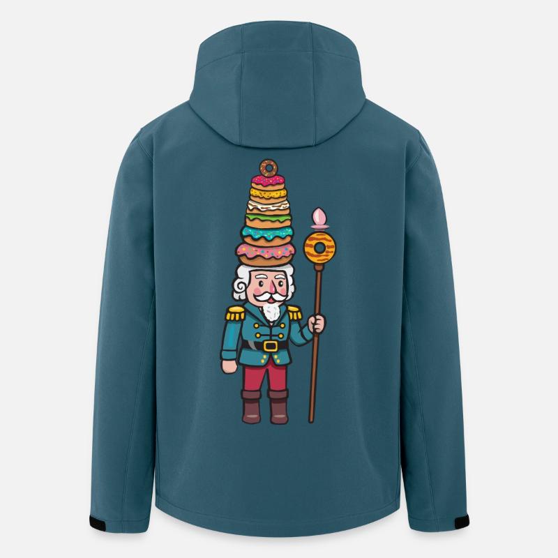 donut cracker nutcracker - Men’s Recycled Softshell Jacket by Stanley/Stella - stargazer