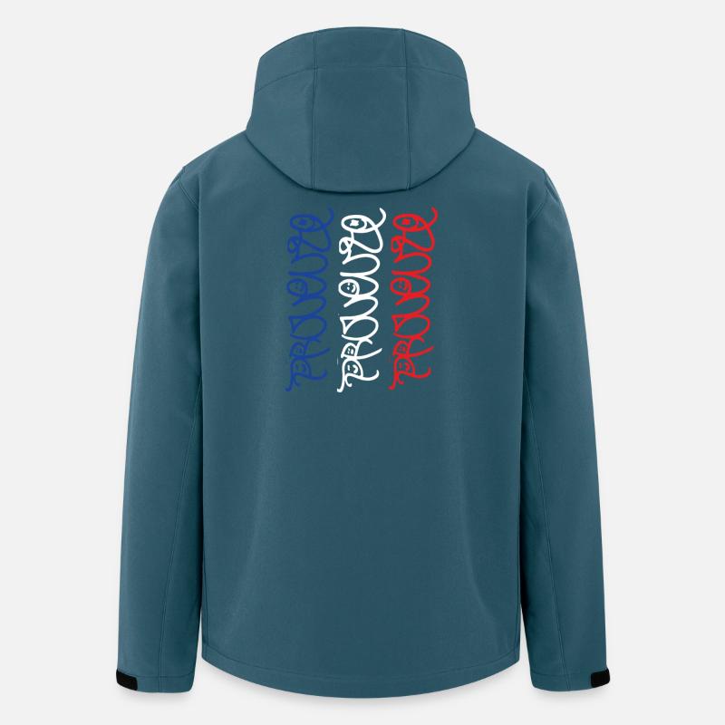 Provence T-Shirt - Recycelte Männer Softshell-Jacke von Stanley/Stella - Dunkles Petrol