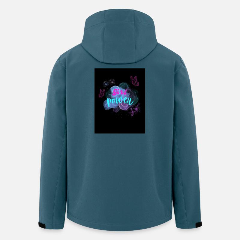 SIE✨ - Recycelte Männer Softshell-Jacke von Stanley/Stella - Dunkles Petrol