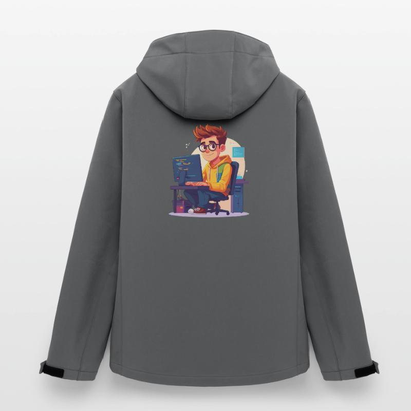 Programmierer oder Nerd Recycelte Männer Softshell-Jacke von Stanley/Stella