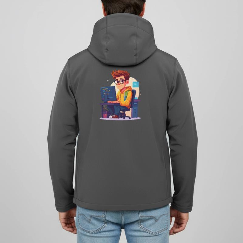 Programmierer oder Nerd Recycelte Männer Softshell-Jacke von Stanley/Stella