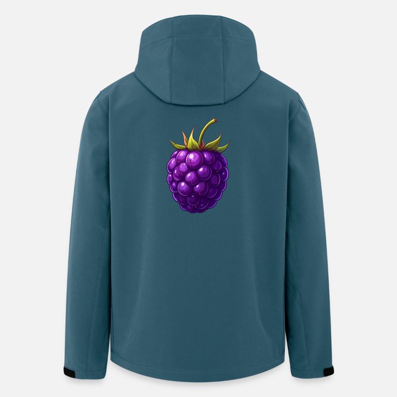 brombær - Stanley/Stella herre softshelljakke i genanvendt polyester - mørk petrol