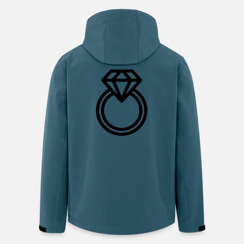 Diamond ring - Men’s Recycled Softshell Jacket by Stanley/Stella - stargazer