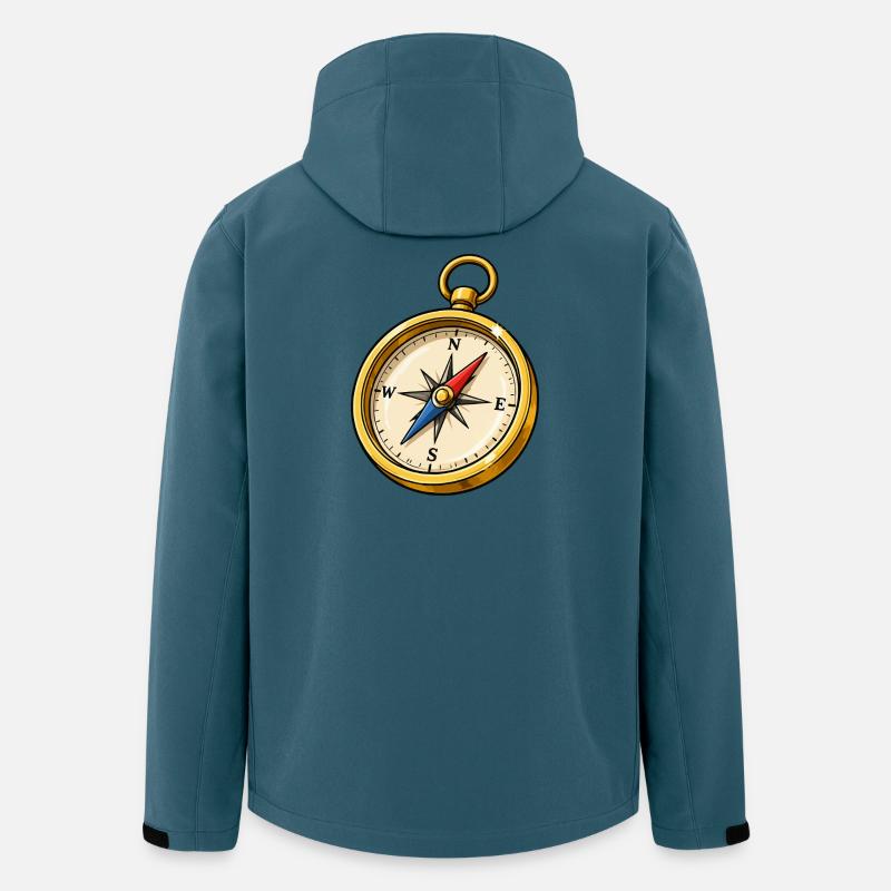 Compass - Men’s Recycled Softshell Jacket by Stanley/Stella - stargazer