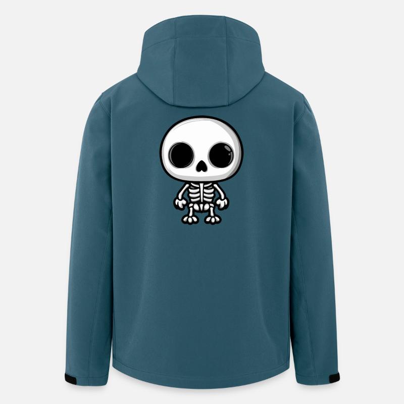 Skeleton Halloween Comic - Men’s Recycled Softshell Jacket by Stanley/Stella - stargazer
