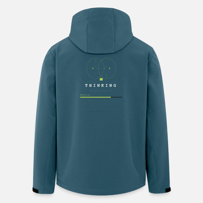 BRAIN.EXE IS LOADING - Men’s Recycled Softshell Jacket by Stanley/Stella - stargazer