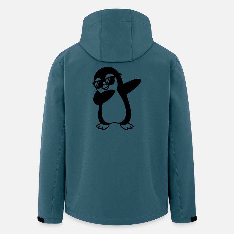 Penguin Dab - Men’s Recycled Softshell Jacket by Stanley/Stella - stargazer