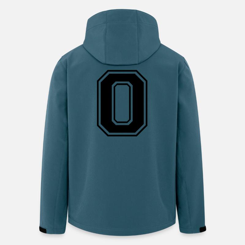 Nummer Rugby Fußball - Recycelte Männer Softshell-Jacke von Stanley/Stella - Dunkles Petrol