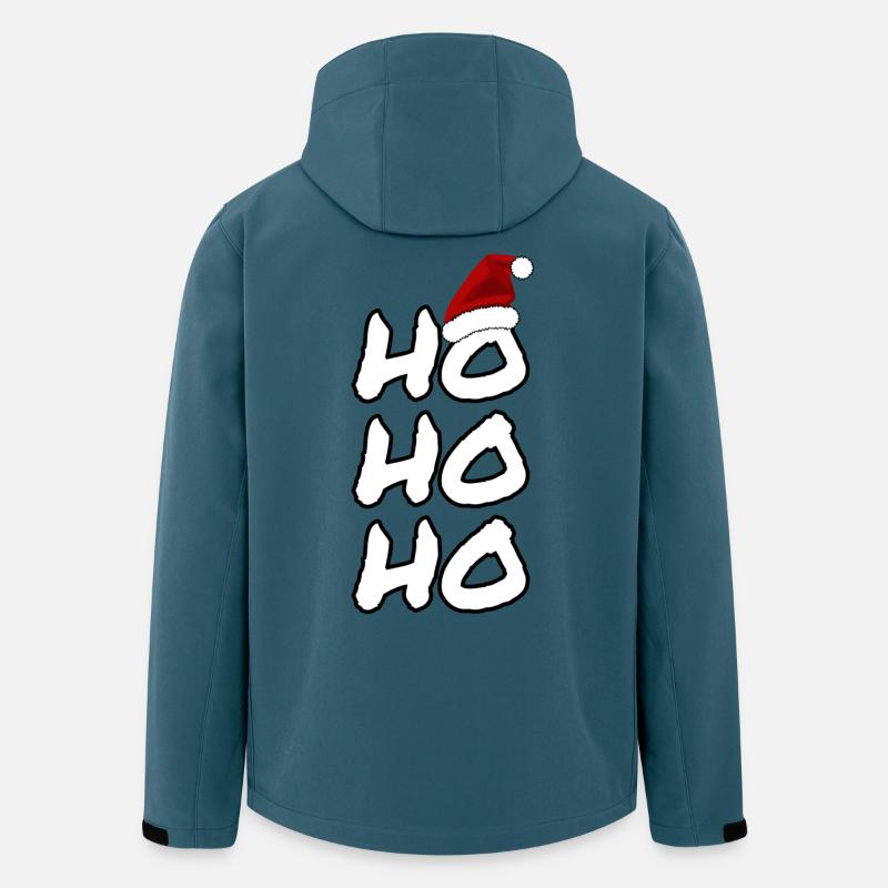 Frohes Fest - Recycelte Männer Softshell-Jacke von Stanley/Stella - Dunkles Petrol