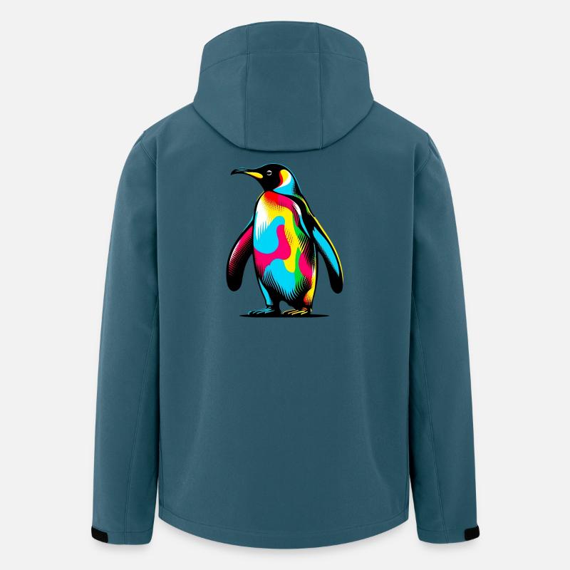 Penguin - Men’s Recycled Softshell Jacket by Stanley/Stella - stargazer