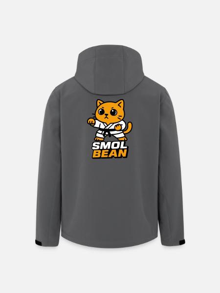 Katzenkämpfer im Dojo - Recycelte Männer Softshell-Jacke von Stanley/Stella - Dunkles Petrol