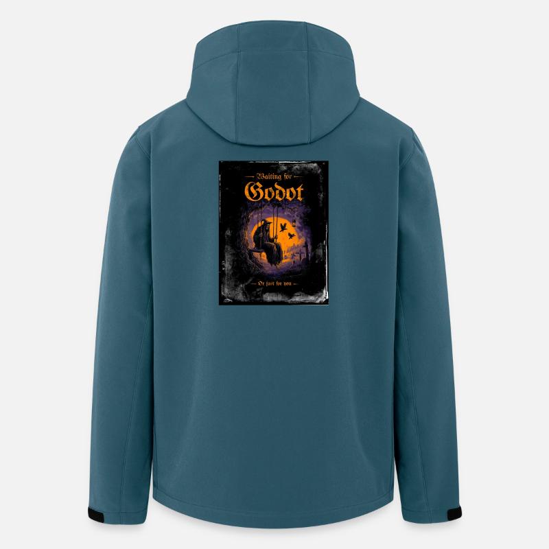 Waiting for Godot - Recycelte Männer Softshell-Jacke von Stanley/Stella - Dunkles Petrol