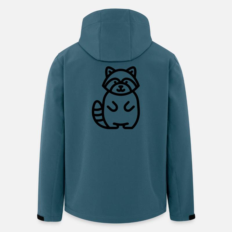 raccoon - Men’s Recycled Softshell Jacket by Stanley/Stella - stargazer