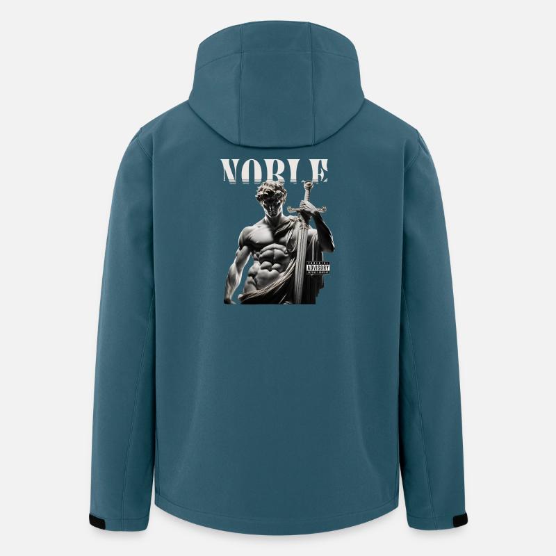 Noble David with Sword - Men’s Recycled Softshell Jacket by Stanley/Stella - stargazer