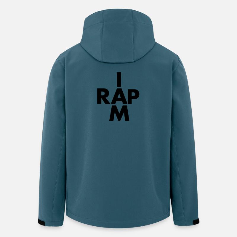 Rap hip hop - Recycelte Männer Softshell-Jacke von Stanley/Stella - Dunkles Petrol