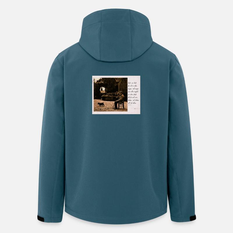 lebensabend theodor storm - Recycelte Männer Softshell-Jacke von Stanley/Stella - Dunkles Petrol