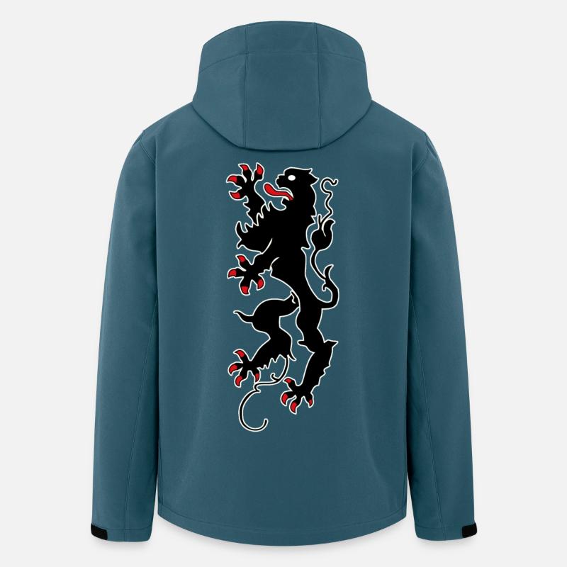 Chemnitz Lion - Chemnitz - Veste softshell homme en polyester recyclé Stanley/Stella - bleu pétrole foncé