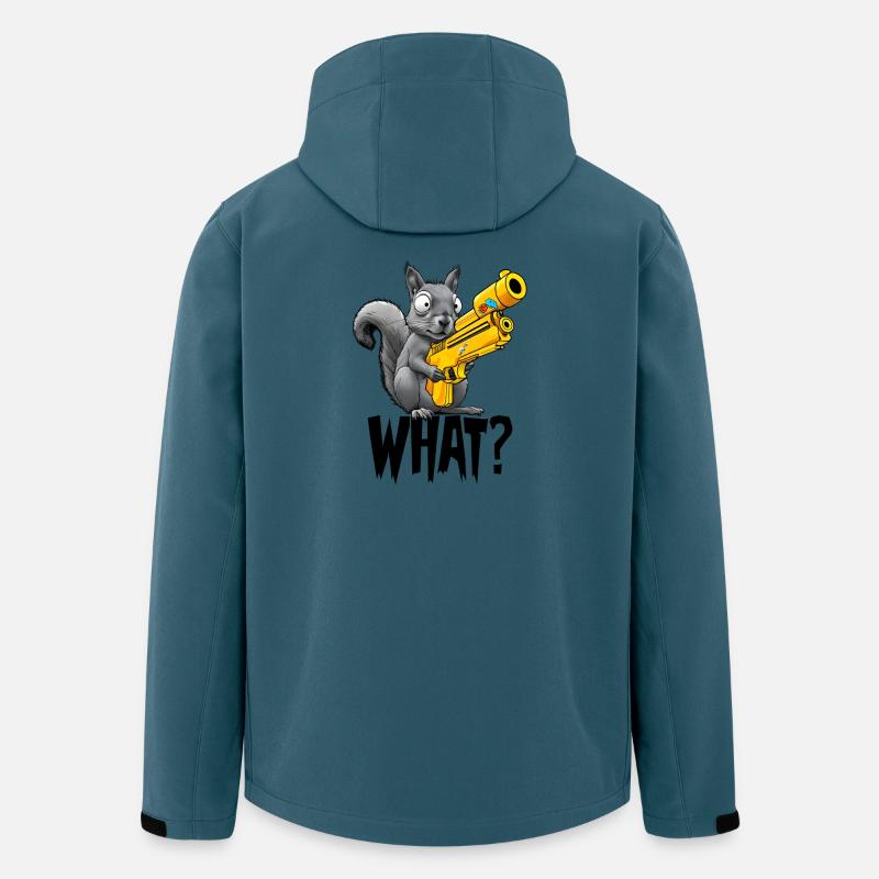 Für alle Wald-Outlaws - Recycelte Männer Softshell-Jacke von Stanley/Stella - Dunkles Petrol