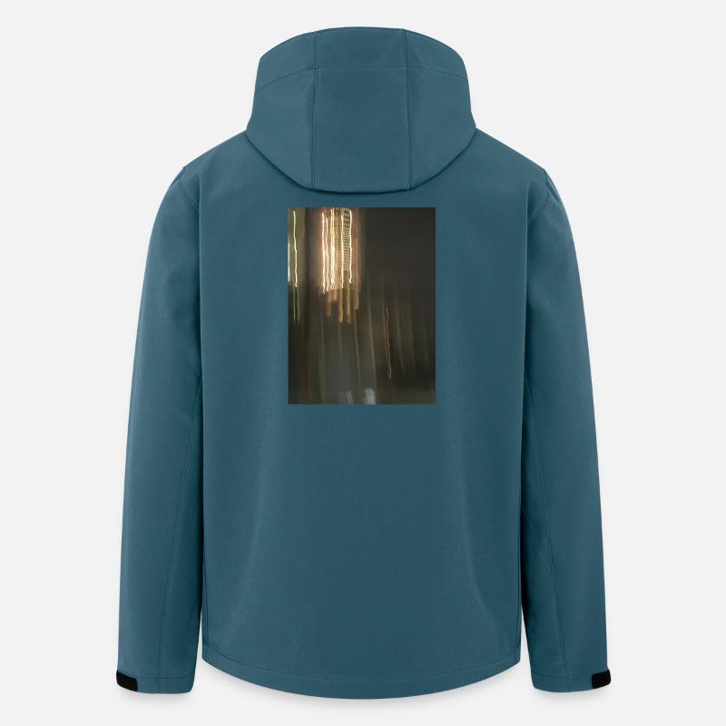 Abstract light reflections at night - Men’s Recycled Softshell Jacket by Stanley/Stella - stargazer