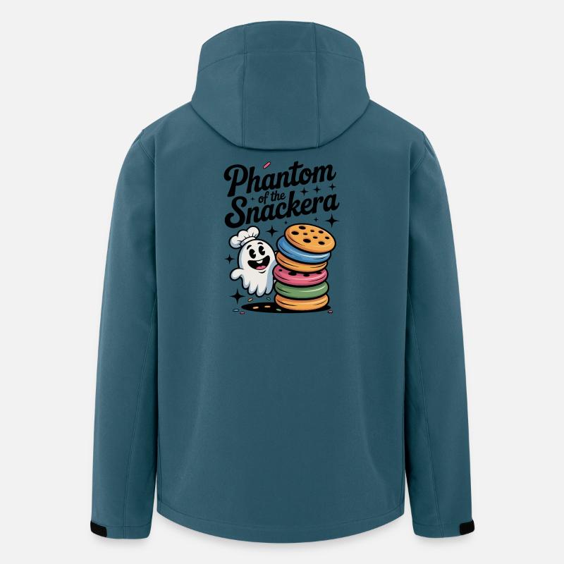 Phantom der Snackera - Recycelte Männer Softshell-Jacke von Stanley/Stella - Dunkles Petrol