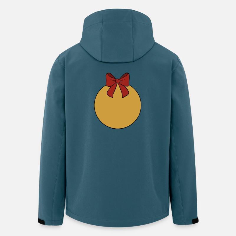 Weihnachtskugel  - Recycelte Männer Softshell-Jacke von Stanley/Stella - Dunkles Petrol